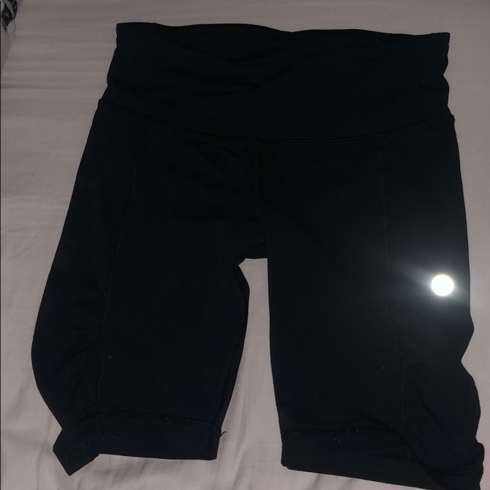 Black biker shorts